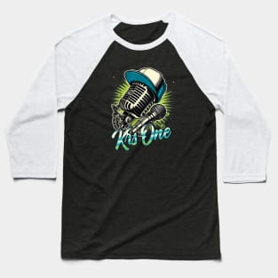 retro microphone hip hop Baseball T-Shirt